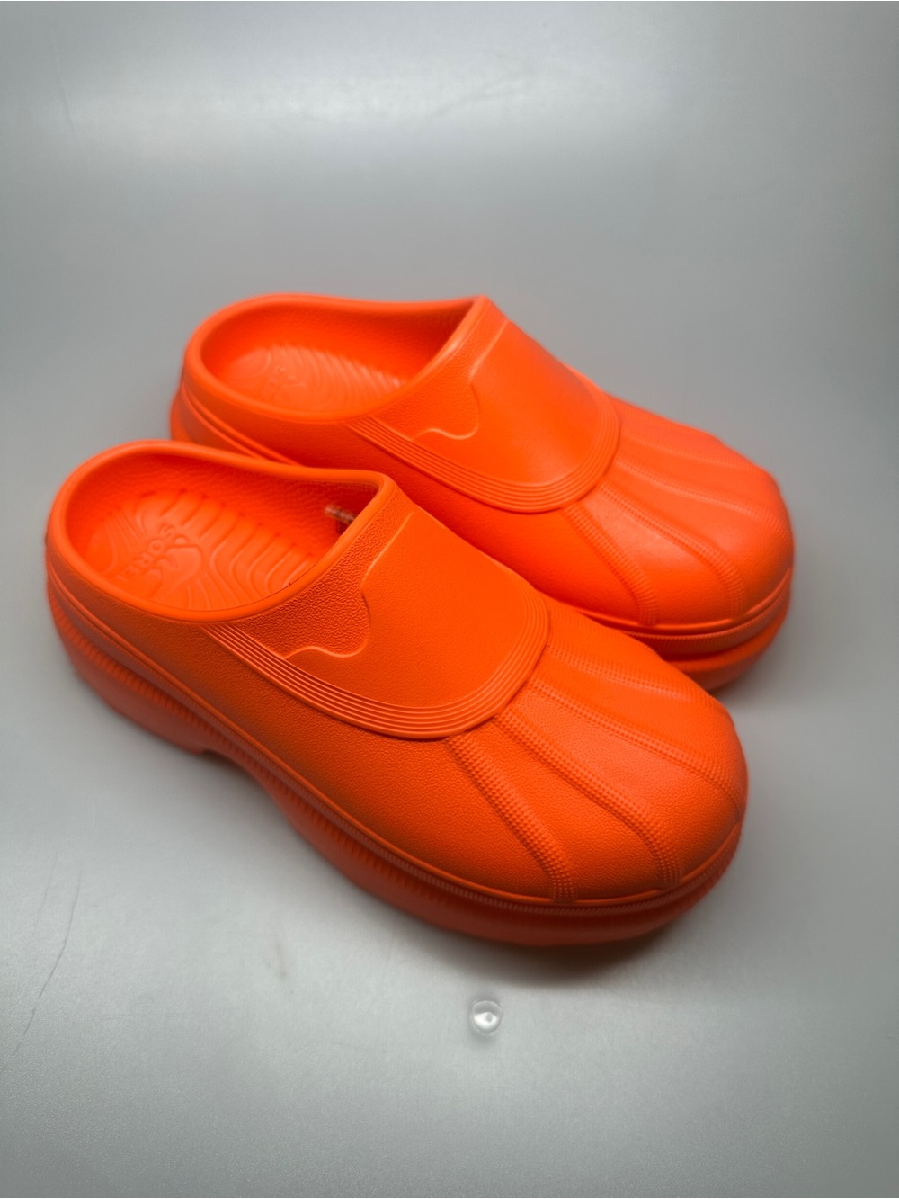 Sorel Women's Bright Orange Slip-On Clogs